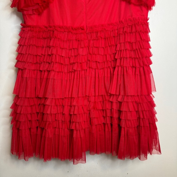JessaKae Plus Size Red Cherish Dress 4XL - Picture 14 of 15